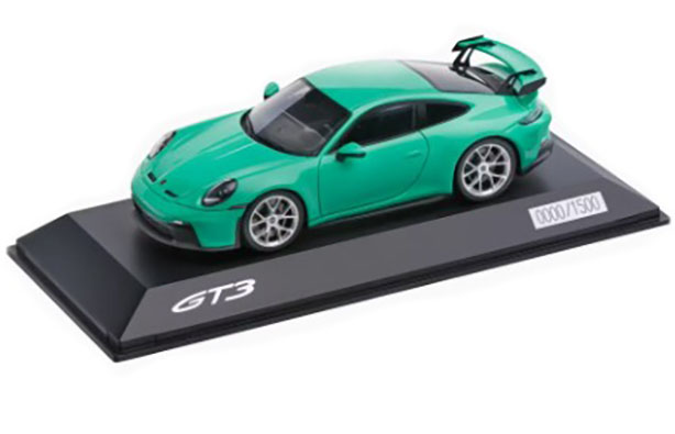 1/43 特注 スパーク ポルシェ 911 992 GT3RS ミントグリーン 1/43 - GT3 Scale Model - Mint Green : Suncoast Porsche Parts